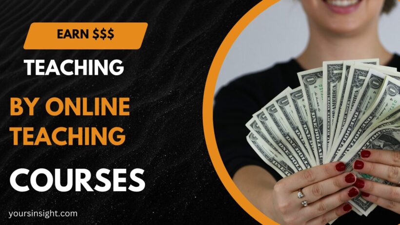 earn money by teaching online courses