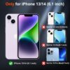 SUPFINE Magnetic for iPhone 14 Case & iPhone 13 Case (Compatible with MagSafe)(Military Grade Drop Protection) Slim Translucent Matte Shockproof Phone Cover,Black  Cell Phones & AccessoriesRufus AIRufus AI - Image 11