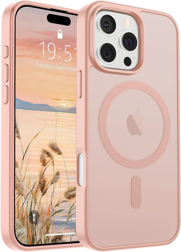SUPFINE Magnetic for iPhone 14 Case & iPhone 13 Case (Compatible with MagSafe)(Military Grade Drop Protection) Slim Translucent Matte Shockproof Phone Cover,Black  Cell Phones & AccessoriesRufus AIRufus AI - Image 24